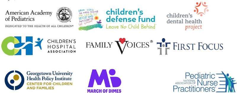 Logos of the nine organizations joining this statement